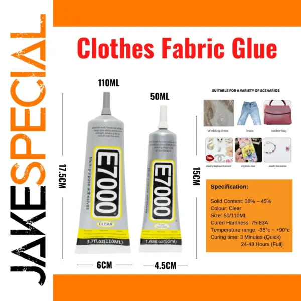 E7000 Clear Contact Adhesive 110ML