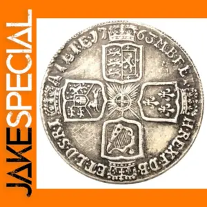 George III Silver Plated Copy Coin