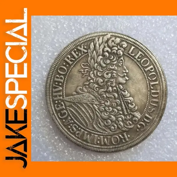 1698 Austria Commemorative Silver Coin Replica