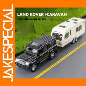 1/32 Scale Land Rover Trailer Diecast Car Model