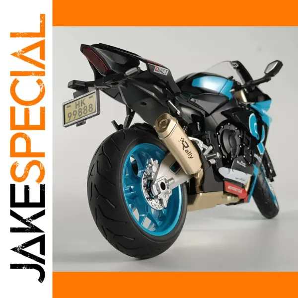 1:10 Yamaha R1M Diecast Motorcycle Model