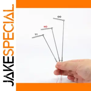5pcs LED Lamp Post Set for HO TT N Scale