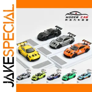 1:64 Scale Porsche 911 GT3 RS Diecast Model Car