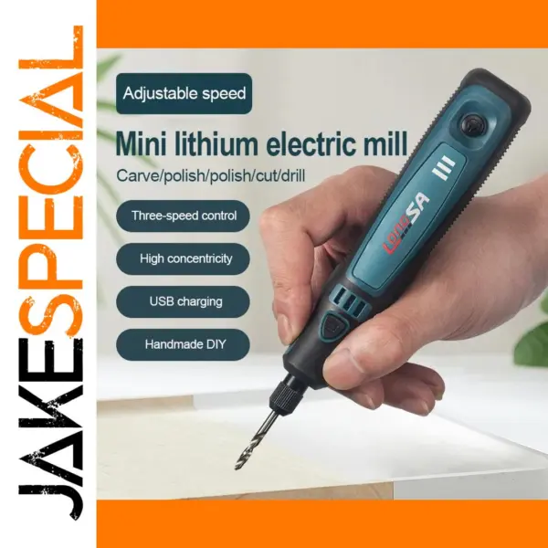 Wireless USB Rechargeable Mini Rotary Grinder