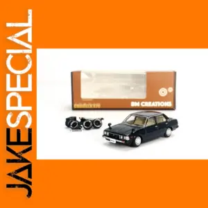 1/64 Scale Black Corolla E70 Diecast Car