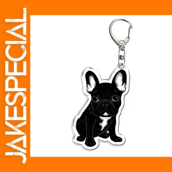 Funny Frenchies Acrylic Keychain for Everyone