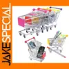 1:48 Miniature Metal Shopping Trolley Model