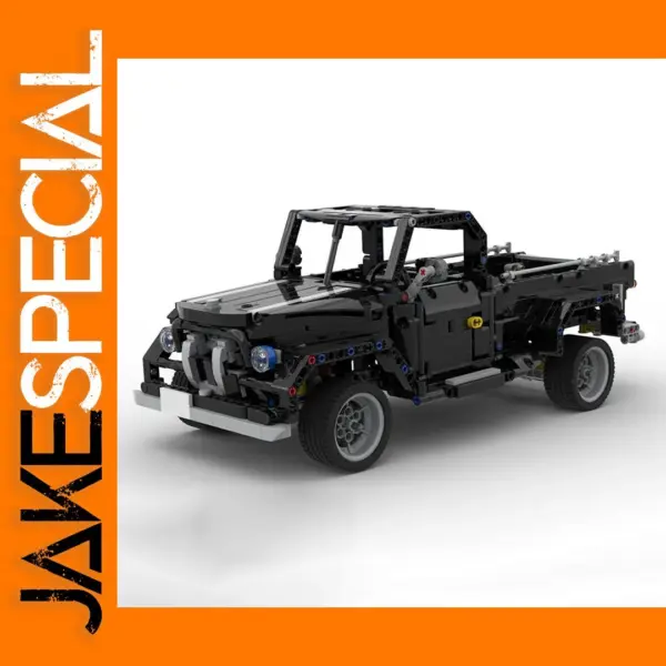 Vintage Custom Pickup Car Model Building Kit