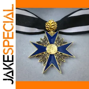 German Eagle Medal Zinc Alloy Pendant