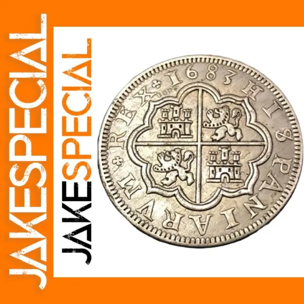 Felipe IV 1683 Copy Coin Replica