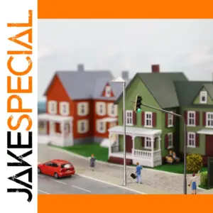 Evemodel 5pcs HO Scale Street Lights LED