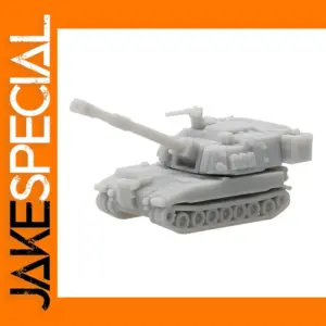 10PCS M109A6 Resin Tank Models 1/2000 1/700 1/350