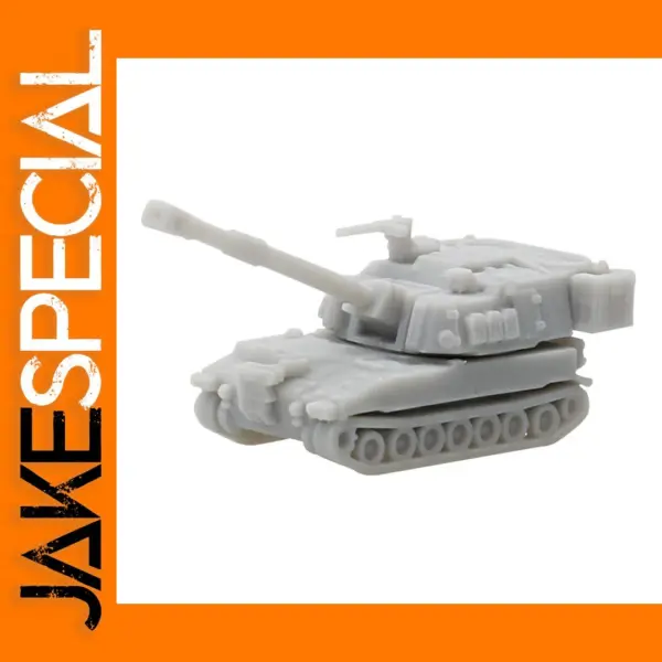 10PCS M109A6 Resin Tank Models 1/2000 1/700 1/350