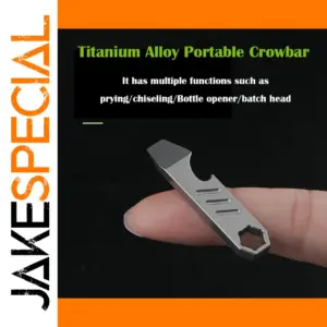 Titanium Alloy Multifunctional Crowbar Tool