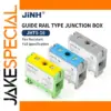 Aluminum Din Rail Distribution Block JHT5 16mm²