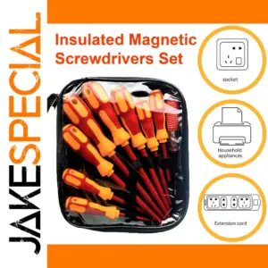 9in1 Insulated Magnetic Screwdriver Set for Professionals