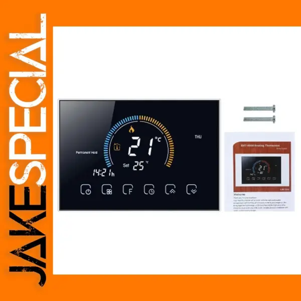 Wi-Fi Smart Thermostat with Color LCD Display
