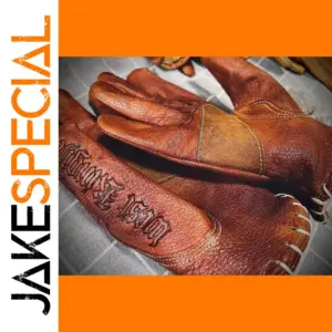 Handmade Vintage Leather Racing Gloves