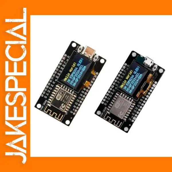 NodeMCU ESP8266 with 0.96 Inch OLED Display