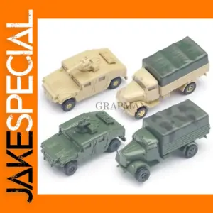 1/72 Military Vehicle Model Truck Set