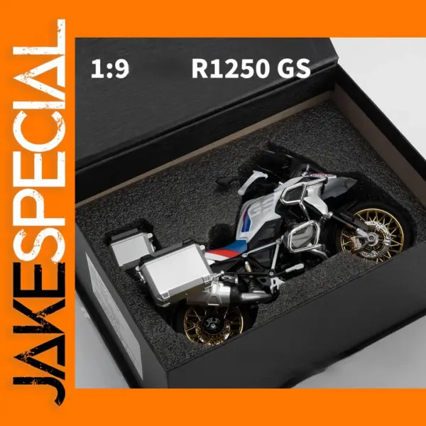 1:9 Scale BMW R1250 GS Motorcycle Model