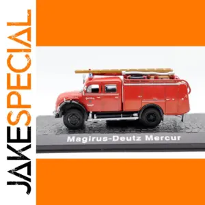 1/43 Scale Magirus-Deutz Fire Truck Model