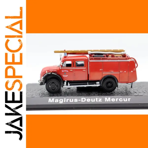 1/43 Scale Magirus-Deutz Fire Truck Model