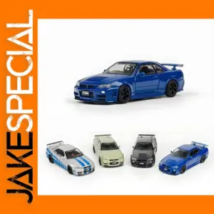 DCT 1/64 GTR R34 Z-Tune Diecast Car Model