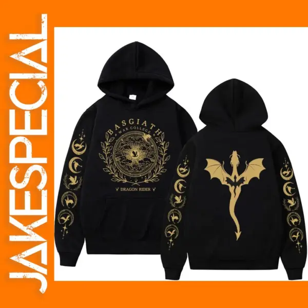 Fourth Wing Dragon Rider Hoodie Men Women