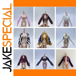 Faux Fur Doll Coats for Bratz & Monster High