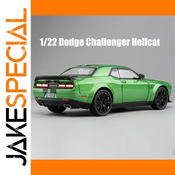1:22 Dodge Challenger Redeye Hellcat Model Car