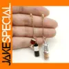 Wine Glass Opener Drop Earrings for Wine Lovers