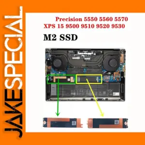 Dell XPS 15 9500/9510/9520 SSD Bracket Heatsink Plate