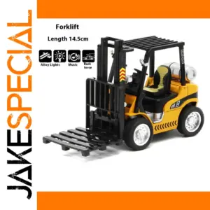 1:24 Alloy Construction Crane & Forklift Model