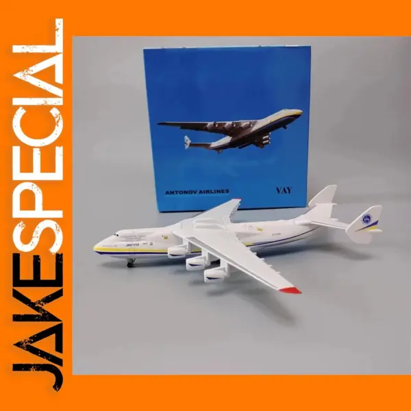 20cm Antonov AN225 Mriya Metal Airplane Model