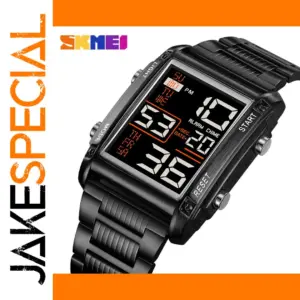 Men's Digital Sports Watch with Backlight
