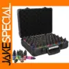 95 Holes Paint Bottle Storage Suitcase
