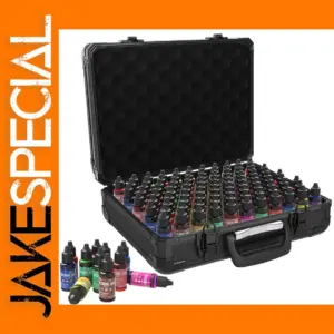 95 Holes Paint Bottle Storage Suitcase