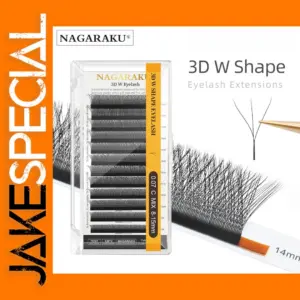 NAGARAKU 3D W Shape Natural False Eyelashes