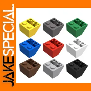 2x2 Slope Face Reverse Brick Building Blocks