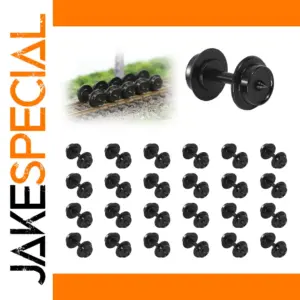 24pcs N Scale 1:160 Plastic Wheelset HP07N