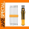 6 in 1 Magnetic Household Screwdriver Set