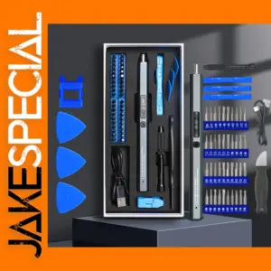 50-in-1 Electric Screwdriver Set with LED Light