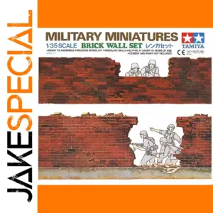 Tamiya 1/35 Scale Brick Wall Model Kit