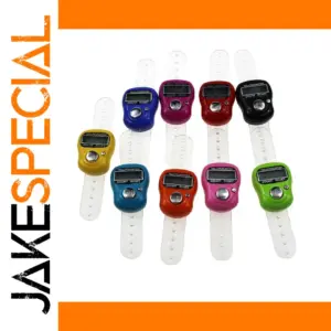 100pcs Mini Digital Tally Counters with Straps