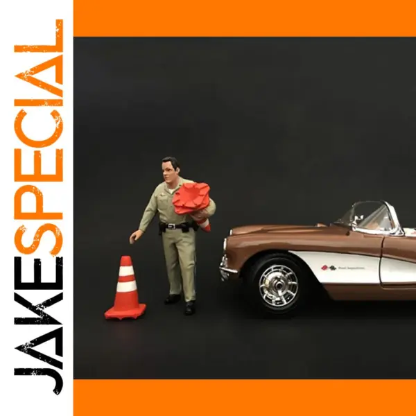 1:18 Scale Highway Patrol Action Figure Model