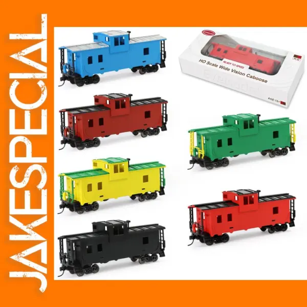 HO Scale 36' Wide Vision Caboose Model
