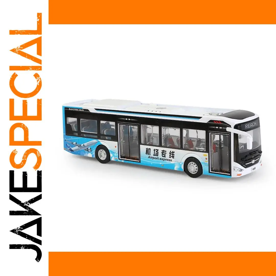 1:42 Alloy Airport and Tourist Bus Model 1 1:42 Alloy Airport and Tourist Bus Model