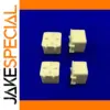 4PCS Resin Square Hatch Covers 22mm Set