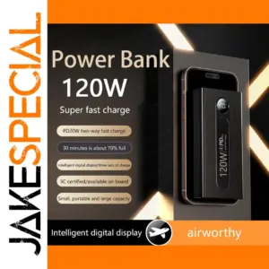 120W 200000mAh High Capacity Power Bank for Huawei iPhone